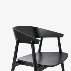 Andersen Furniture AC2 Stol Sort Mat Lakeret Bøg^ Stue|Stole