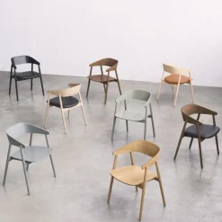 Andersen Furniture AC2 Stol Grå Bøg^ Stue|Stole