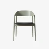 Andersen Furniture AC2 Stol Grøn Bøg Sort Læder^ Stue|Stole