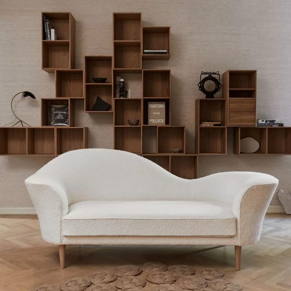 ATBO Halv Reol Modul 006 Valnød^ Stue|Køkken