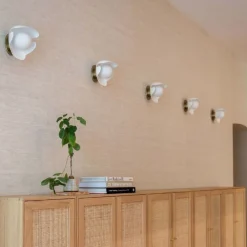 ATBO PS38 Væglampe Hvid^ Stue|Væglamper