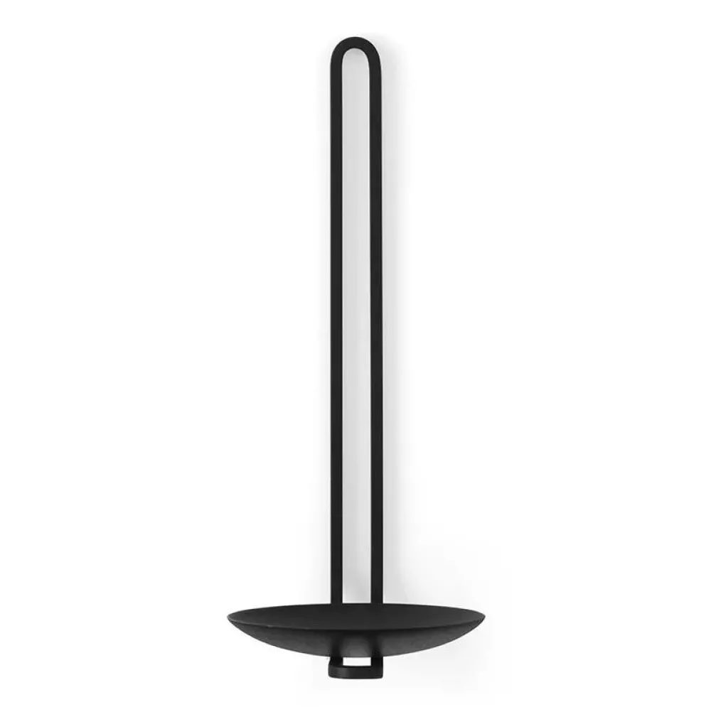 Audo Copenhagen Clip Wall Tealight Candle Holder Black^ Andet Boligtilbehør|Lysestager