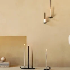 Audo Copenhagen Clip Wall Candle Holder Black^ Andet Boligtilbehør|Lysestager