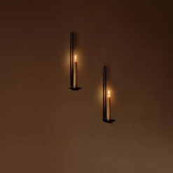 Audo Copenhagen Clip Wall Candle Holder Black^ Andet Boligtilbehør|Lysestager