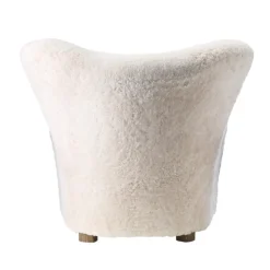 Audo Copenhagen Den Trætte Mand Fåreskind Moonlight/Røget Eg^ Stue|Stole