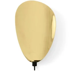 Audo Copenhagen Flambeau Lysestage Væg Messing H40^ Stue|Andet Boligtilbehør