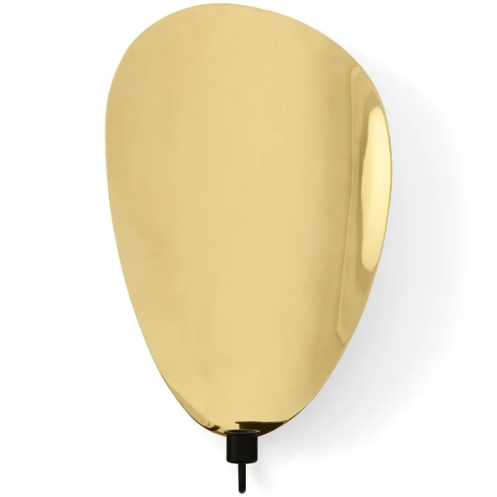 Audo Copenhagen Flambeau Lysestage Væg Messing H40^ Stue|Andet Boligtilbehør