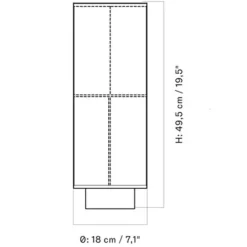 Audo Copenhagen Hashira Bordlampe^ Bordlamper