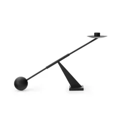 Audo Copenhagen Interconnect Candle Holder Black Small^ Andet Boligtilbehør|Lysestager