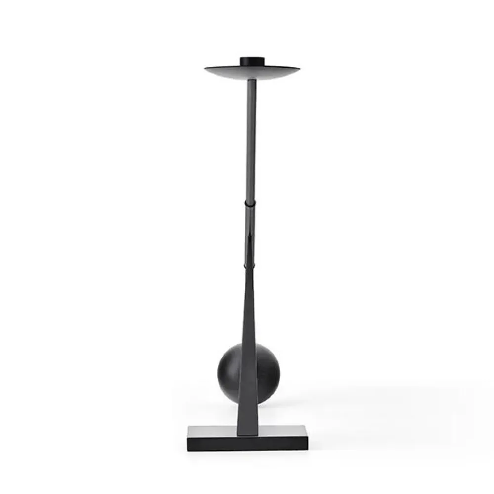 Audo Copenhagen Interconnect Candle Holder Large Black^ Andet Boligtilbehør|Lysestager