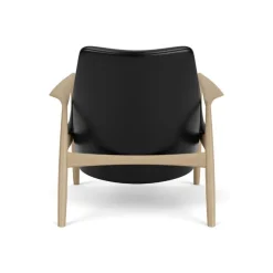 Audo Copenhagen The Seal Lounge Chair Eg / Sort Dakar Læder^ Stue|Stole