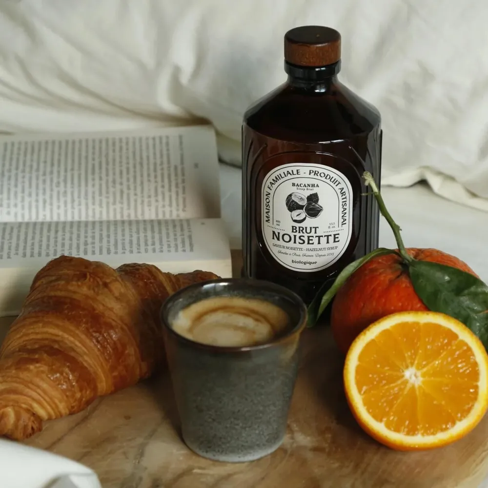 BACANHA Brut Hazelnut Syrup Organic^ Delikatesser