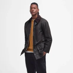 Barbour Classic Beaufort Waxed Jacket Olive^ Overtøj