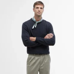 Barbour Essential Crew-Neck Jumper Charcoal^ Overdele