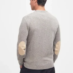 Barbour Essential Crew-Neck Jumper Stone^ Overdele