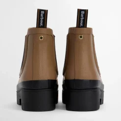 Barbour Halton Ankle Wellingtons Military Brown/Black^Dame Sko