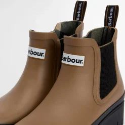 Barbour Halton Ankle Wellingtons Military Brown/Black^Dame Sko