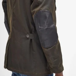 Barbour Ogston Waxed Jacket Olive^ Overtøj