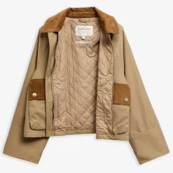 Barbour Phoebe Casual Jacket Military Brown^Dame Overtøj