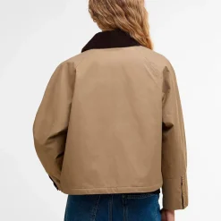 Barbour Phoebe Casual Jacket Military Brown^Dame Overtøj