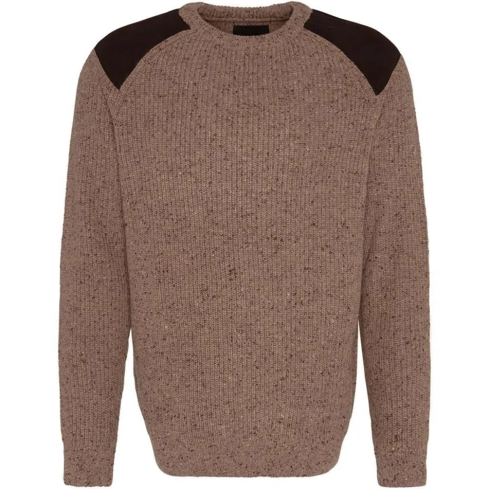 Barbour Raisthorpe Crew Neck Jumper Stone^ Overdele