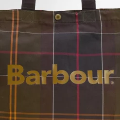 Barbour Telfield Tartan Tote Bag Classic Tartan^Dame Accessories|Accessories
