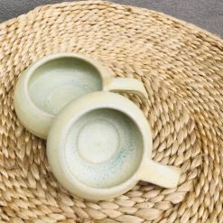 Åbenlys Kammerstage Støvregn Lille^ Lysestager|Keramik & Porcelæn