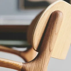 Bent Hansen Asger Spisebordsstol Eg/Olie Cognac Zenso 2 Læder^ Stole|Stue