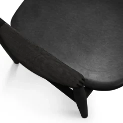 Bent Hansen Asger Spisebordsstol Sortlakeret Eg Sort Zenso 2 Læder^ Stole|Stue