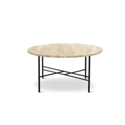 Bent Hansen Metro Sofabord Ø80 Beige Marmor^ Borde|Stue