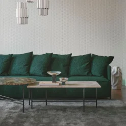 Bent Hansen Metro Sofabord Ø80 Brun Marmor^ Borde|Stue