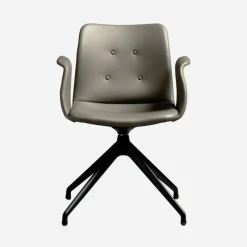 Bent Hansen Primum Armstol Sort Stel Zenso 214 Læder^ Stue|Kontor