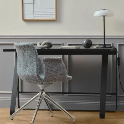 Bent Hansen Primum Armstol Poleret Stel Zenso 207 Læder^ Stue|Kontor