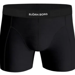 Björn Borg Underwear Björn Borg Lyocell Boxer 2-Pack Boxershorts Sort / Grøn^ Underdele