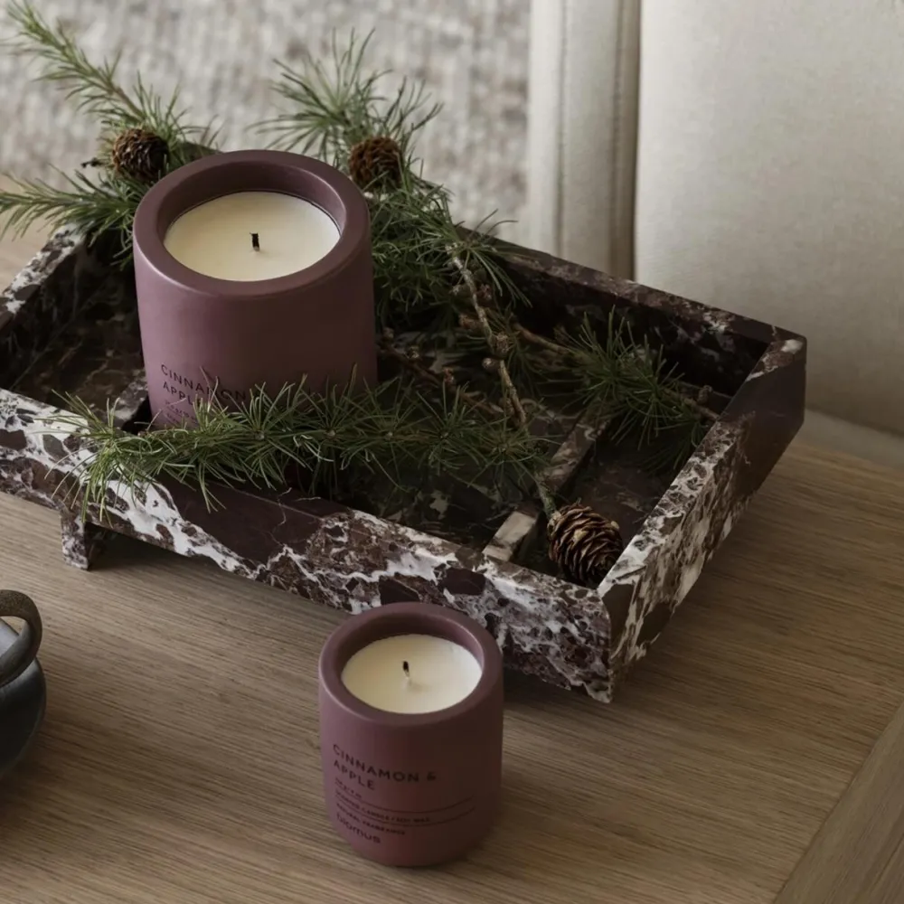 Blomus Abento Marble Tray Cedar Wood^ Skåle & Bakker|Andet Boligtilbehør