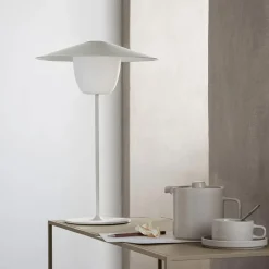 Blomus Ani Mobil LED Lamp White^ Bordlamper