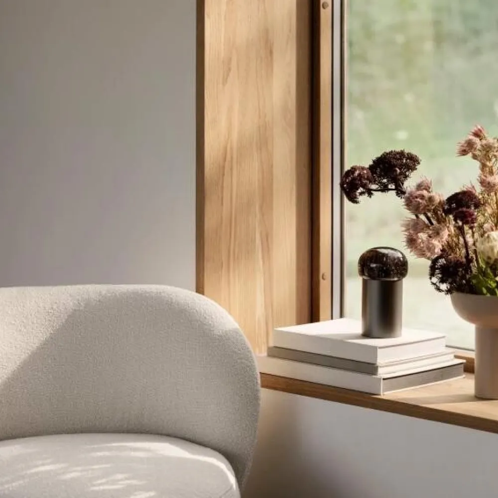 Blomus Iris Mobile LED Lamp Gun Metal^ Bordlamper