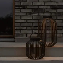 Blomus Lito Mobile LED Lamp Black Medium^ Udendørs|Gulvlamper