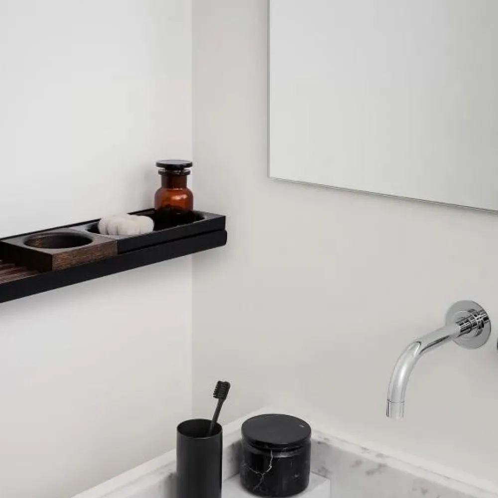 Blomus Modo Shower Shelf Black^ Hylder|Badeværelse