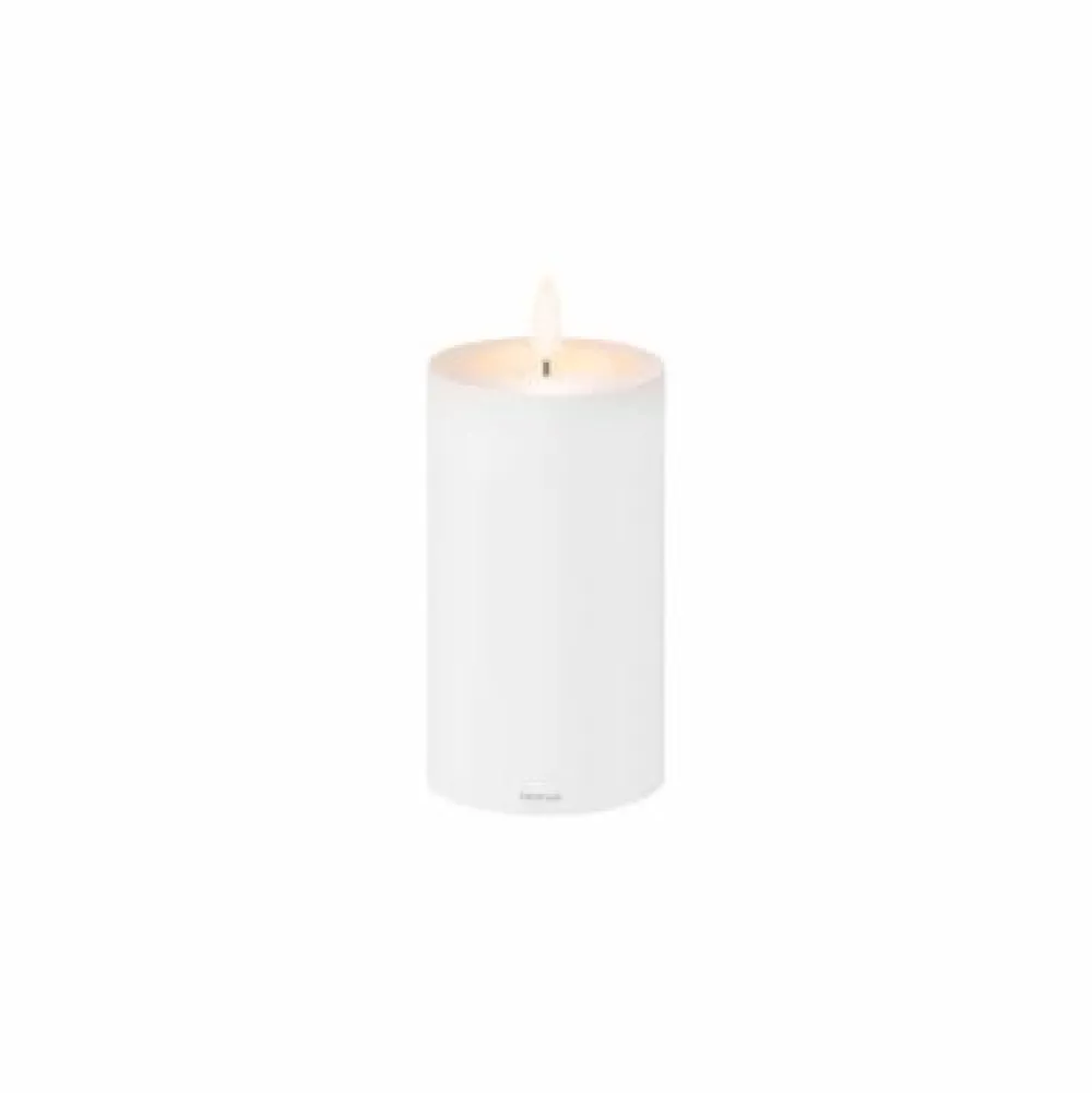 Blomus Noca LED Candle White Medium^ Andet Boligtilbehør