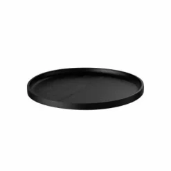 Blomus Oku Tray Black Round Small^ Skåle & Bakker