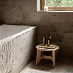 Blomus Oku Tray Oak Medium^ Skåle & Bakker