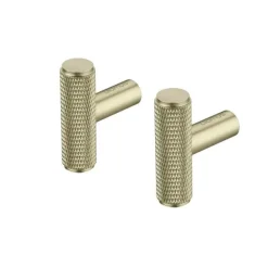 Blomus Rof Wall Hooks Elongated Brass^ Knager & Greb|Entré