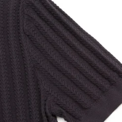 Blue De Gênes Blue De Génes Compra Open Polo Knit Dark Navy^ Overdele