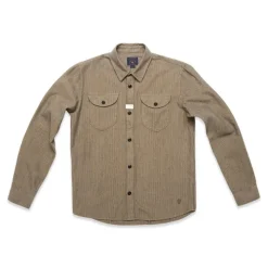 Blue De Gênes Ginotto Oregon Shirt Pebble Beige^ Overdele