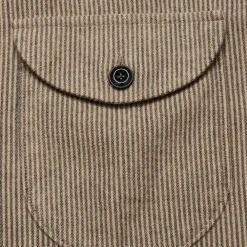 Blue De Gênes Ginotto Oregon Shirt Pebble Beige^ Overdele