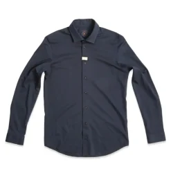 Blue De Gênes Luccio Dry Shirt Navy^ Overdele