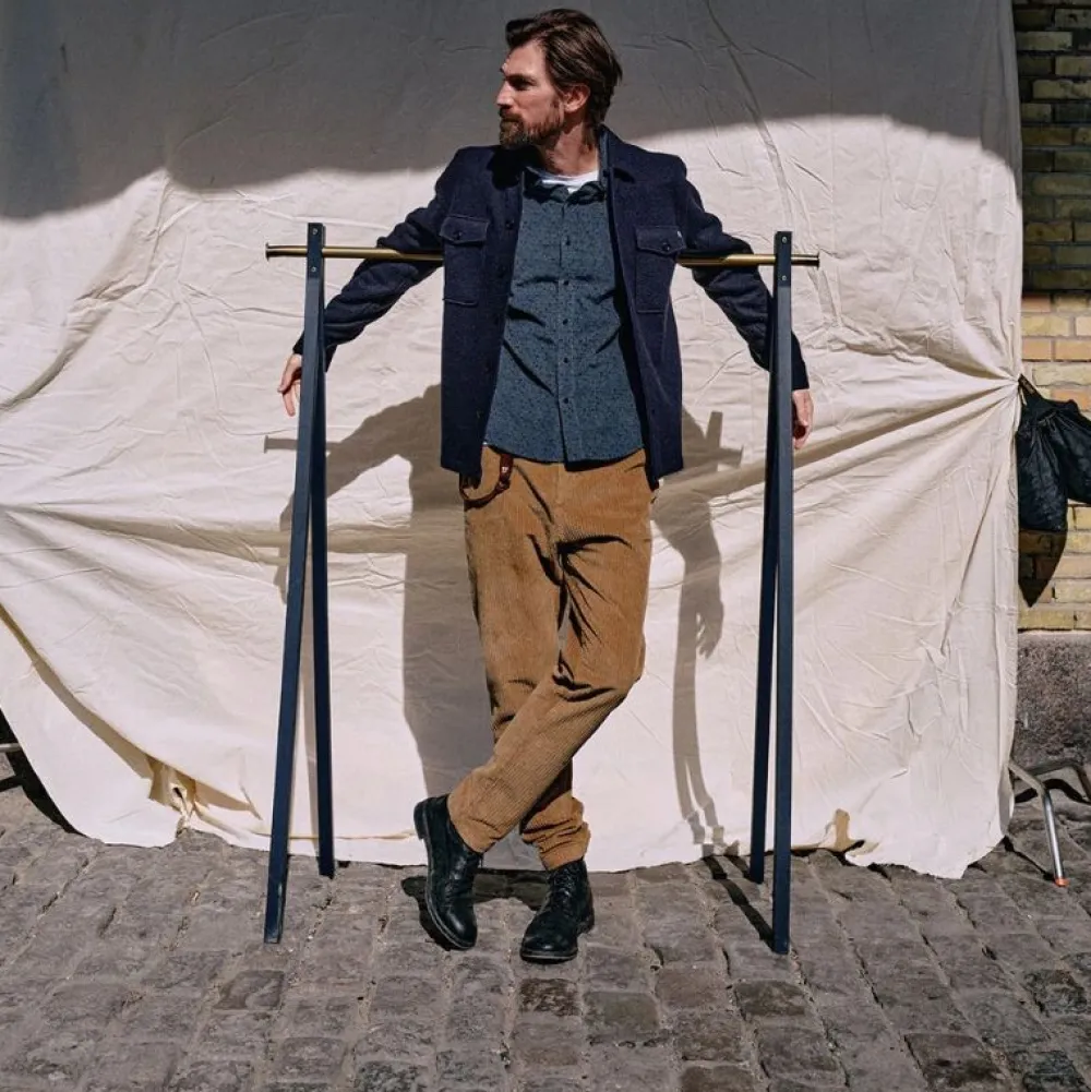 Blue De Gênes Manuel Cord Chino^ Underdele