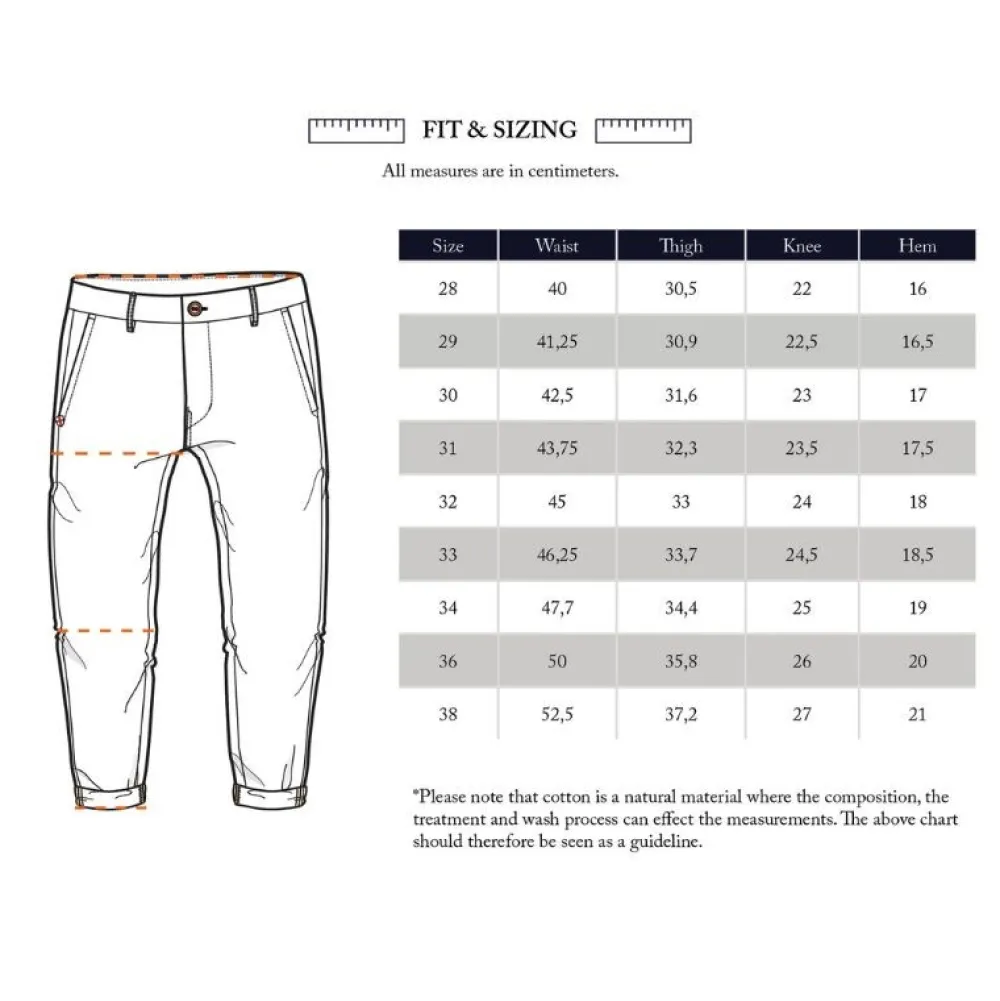 Blue De Gênes Manuel Cord Chino^ Underdele