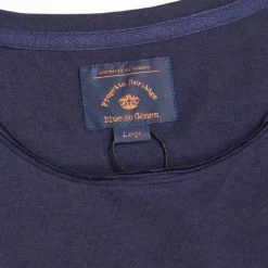 Blue De Gênes Sagi Nuovo T-Shirt Dark Navy^ Overdele